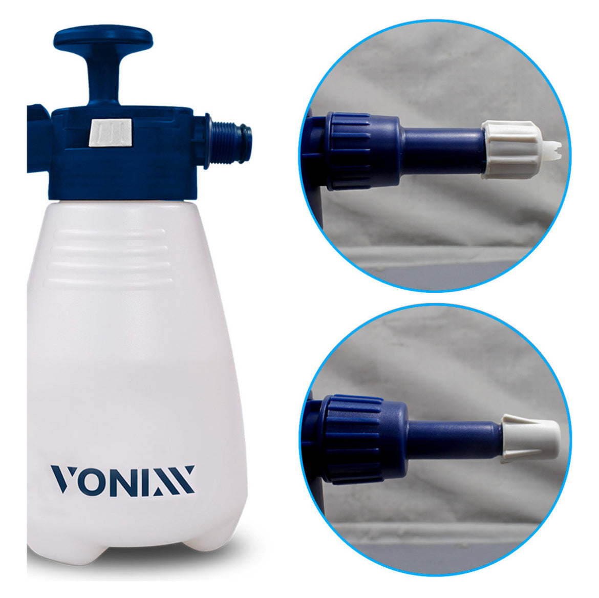 Snow Foam Pulverizador 2 Em 1 Manual 21 Vonixx Lavagem Cor Branco